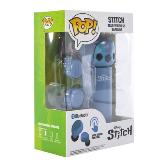Funko Pop! Stitch Bluetooth® Wireless Earbuds Includes M Stitch T Shirt - Picture 3 of 8